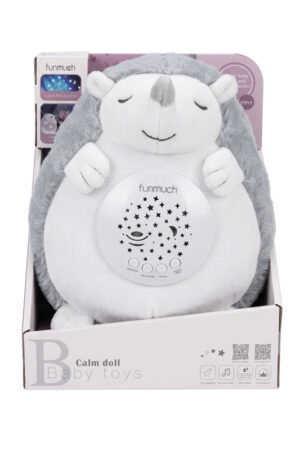 Peluche con sonido puerco espin